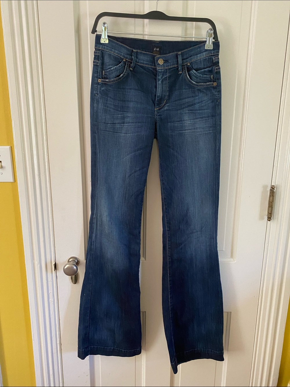Citizens Of Humanity Dark Blue Flare Jeans
